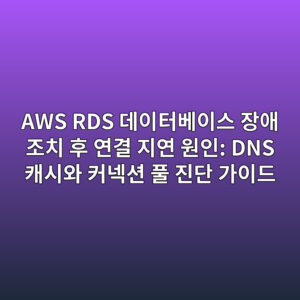 AWS RDS 데이터베이스 장애 조치 후 연결 지연 원인: DNS 캐시와 커넥션 풀 진단 가이드 3 aws rds eb8db0ec9db4ed84b0ebb2a0ec9db4ec8aa4 ec9ea5ec95a0 eca1b0ecb998 ed9b84 ec97b0eab2b0 eca780ec97b0 ec9b90ec9db8 dns ecba90ec8b9cec9980 1787467230