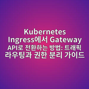 Kubernetes Ingress에서 Gateway API로 전환하는 방법: 트래픽 라우팅과 권한 분리 가이드 8 kubernetes ingressec9790ec849c gateway apieba19c eca084ed9998ed9598eb8a94 ebb0a9ebb295 ed8ab8eb9e98ed94bd eb9dbcec9ab0ed8c85eab3bc eab68ced959c 1787467498