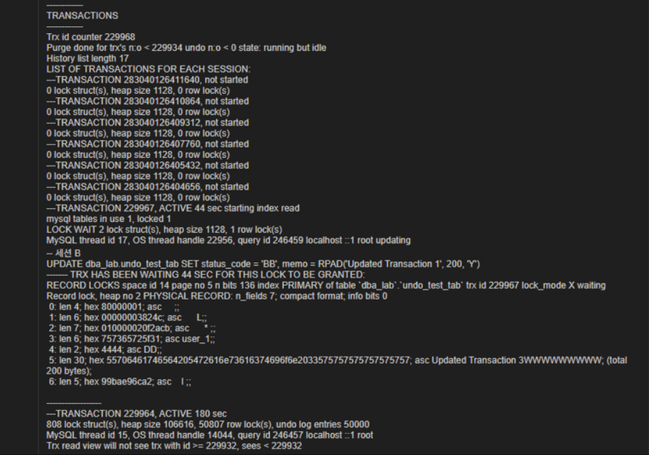 Undo Log 폭증으로 인한 Disk Full 방지: Purge Thread 동작 원리와 innodb_undo_tablespaces 최적화 가이드 3 image 145