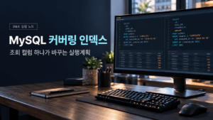 MySQL 커버링 인덱스 실험