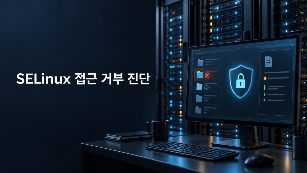 SELinux Permission Denied 진단: AVC 로그와 파일 보안 컨텍스트 복구 가이드 1 SELinux Permission Denied 진단: AVC 로그와 파일 보안 컨텍스트 복구 가이드